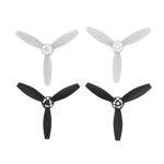Pi�ces de drone en plastique noir / blanc cw / ccw rc, pales volantes, h�lices pour parrot bebop 2, accessoire ...