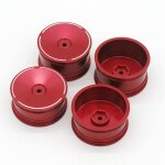 Pi�ces de mise a niveau en m�tal lc racing 1 / 14 rc, roues avant et arri�re wltoys 144001 124018 124019 ...
