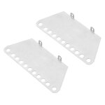 Pices de mise a niveau de voiture pour mn d90 d91 d99s ms 1 / 12 rc, pdale en mtal, plaque latrale, ...