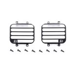 Pices de mise a niveau de voiture pour mn d90 d99s mn99s 1 / 12 rc, garde - feu avant, couvercle de ...