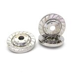 Pi�ces de mise a niveau de voiture wpl d12 1 / 10 rc, 4 pi�ces, etrier de disque de frein en m�tal, accessoire ...
