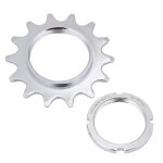 Pices de pignons de volant d'inertie de roue libre  vitesse unique en acier durable pour vlo  engrenage ...