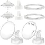 Pi�ces de pompe compatibles avec le tire - lait electrique spectra s1 s2 9 plus, valve a bride de 16 ...