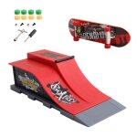 Pièces rampe de parc skate pour mini planche a roulettes, plate - forme de jeu pour skateboard de doigt, ... Pièces rampe de parc skate pour mini planche a roulettes, plate - forme de jeu pour skateboard de doigt, ...