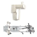 Pi�ces de rechange de direction en m�tal pour camion buggy, mod�le wpl d12, 1 / 10