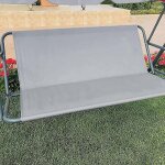 Piece de rechange pour housse de siege de balancoire, banc / hamac de jardin 2 / 3 places Piece de rechange pour housse de siege de balancoire, banc / hamac de jardin 2 / 3 places