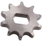 Pièce de rechange de pignon en acier à 10 dents pour tricycle électrique, diamètre intérieur de 0, 5 ... Pièce de rechange de pignon en acier à 10 dents pour tricycle électrique, diamètre intérieur de 0, 5 ...