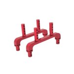 Pi�ces de rechange de voiture rc, mise a niveau en m�tal, une paire de colonnes de coque de voiture modifi�es, ...