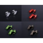 Pices de rechange pour voiture rovan rc baja, echelle 1 / 5, en alliage cnc, amortisseur avant, jeu ...