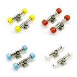 Pices de skateboard modle mini doigt, roulement roue de pont avec ecrous et boulons 4 couleurs en option ...