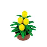 Pices de ville, arbres de la jungle, plantes vertes, accessoires, modle moc, blocs de construction ...