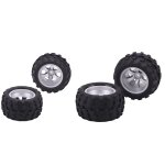Pi�ces de voiture wltoys a979 rc, pneus droits et gauche en caoutchouc, roues a979 pour voiture wltoys ...