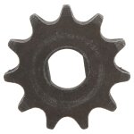 Pignon de scooter électrique, 11 dents, trous en h, plaque d'engrenage de pédalier pour chaîne t8f Pignon de scooter électrique, 11 dents, trous en h, plaque d'engrenage de pédalier pour chaîne t8f
