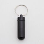 Pilulier en aluminium etanche, 1 pice, etui a mdicaments, porte - bouteille, porte - cls, etui a pilules ...