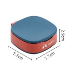 Pilulier de pilulier en plastique, 1 pice, coupe - pilule pour comprims, organisateur de pilules mdicinales ...