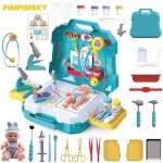 Pimpimsky malette docteur enfant jeux d'imitation , avec suitcase , children cadeaux de noël set 29 pièces ... Pimpimsky malette docteur enfant jeux d'imitation , avec suitcase , children cadeaux de noël set 29 pièces ...