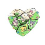 Pins loungefly - hello kitty & friends - puzzle couronne de fleurs Pins loungefly - hello kitty & friends - puzzle couronne de fleurs