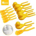 Pince a boules de neige en forme de canard pour enfants, 10 pièces, en plastique, pour l'extérieur, hiver, ... Pince a boules de neige en forme de canard pour enfants, 10 pièces, en plastique, pour l'extérieur, hiver, ...