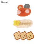 Pinces a cheveux pour filles, lot de 3 pi�ces, jolies epingles a cheveux en forme d'animaux, lapin, ours, ...