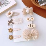 Pinces a cheveux avec n?uds pour filles, epingles a cheveux pour enfants, accessoires pour cheveux de ... Pinces a cheveux avec n?uds pour filles, epingles a cheveux pour enfants, accessoires pour cheveux de ...