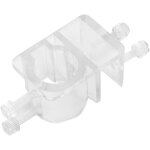 Pince de fixation de tuyau d'eau de rservoir de poisson haute transparent support de tuyau d'eau d'aquarium ...