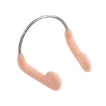 Pince nez en fil d'acier en silicone souple antidérapant, durable, pour hommes, femmes, enfants, equipement ... Pince nez en fil d'acier en silicone souple antidérapant, durable, pour hommes, femmes, enfants, equipement ...