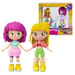 Pinypon top - #2 poup�es 11 cm avec rollers et acc.