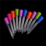 Pipette en silicone transparent, compte - gouttes en plastique pour alimentation de b�b�, m�dicaments, ...
