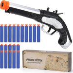 Pirate pistolet a flechette jouet pour enfant - pistolet de pirate avec 20 fleche, pistolets de déguisement ... Pirate pistolet a flechette jouet pour enfant - pistolet de pirate avec 20 fleche, pistolets de déguisement ...