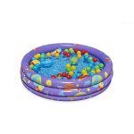 Piscine a balles gonflable pour bb enfant bestway 102x102x25 cm plus de 2 ans