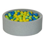 Piscine a balles jaune, bleu, vert 450 balles Piscine a balles jaune, bleu, vert 450 balles