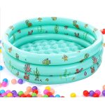 Piscine enfant, piscine gonflable ronde, 100x35cm pataugeoire gonflable, piscine pataugeoire, pataugeoire ...