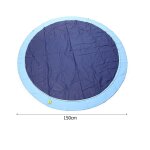 Piscine gonflable pour animaux de compagnie, 100 / 170cm, arroseur d'eau, tapis de jeu, polymres de ...