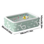 Piscine gonflable avec toboggan pour enfants, jouets aquatiques d'été pour la plage, l'arrière - cour, ... Piscine gonflable avec toboggan pour enfants, jouets aquatiques d'été pour la plage, l'arrière - cour, ...
