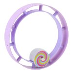 Piste de train a enrouler pour enfants, jouets en plastique, dessin anim, mcanisme d'horloge, vhicule ...