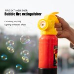 Pistolet a bulles electrique, machine d'extincteur, souffleur automatique, jouet pour enfants, musique ...