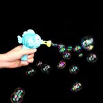 Pistolet a bulles manuel pour enfants, 1 pi�ce, pistolet a savon, eau, poisson mignon, jouet pour enfants ...