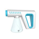 Pistolet de d�sinfection par atomisation sans fil, nano pistolet de pulv�risation de vapeur a lumi�re ...
