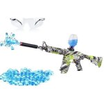 Pistolet a eau electrique pimpimsky avec 10000 balles de gel, jouet electrique, arme, jeux de plein air ...