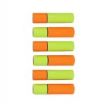 Pistolet a eau en mousse pour enfants, 6 pices, tireur d'eau, pour la plage, super canon, jouet d'extrieur, ...