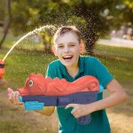 Pistolet a eau portable pour enfants, jardin ext�rieur / piscine d'�t�, jouet de pulv�risation a pression, ...