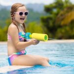 Pistolet a jet d'eau avec tte d'animal, jouet interactif de type tirer, pour garon et fille, jeu de ...