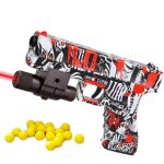 Pistolet jouet a balle molle g17, pistolet manuel, balle en mousse, lanceur airsoft cs, jeux de tir, ...