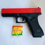 Pistolet manuel g17 en mousse souple pour enfant, lanceur airsoft, cs, jeux de tir, armes, cadeau pour ...