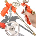 Pistolet a mousse en plastique pour botes de mousse 1 composant, pistolet en polyurthane pour un traitement ...