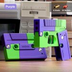 Pistolet pliant a bande pour iphone , jouet pour petit ami,  cadeaux d'anniversaire pour enfants - type ...