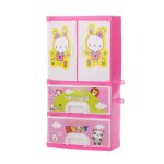 Placard lapin de dessin anim, accessoires de poupe pour bb, jouet princesse, meubles de chambre a ...