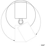 Plafonnier / applique lunara, inox mat, 1x gu10 max. 25w Plafonnier / applique lunara, inox mat, 1x gu10 max. 25w
