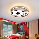 Plafonniers led pour enfants plafonnier football lampe de chambre 3000 - 6000k dimmable avec télécommande, ... Plafonniers led pour enfants plafonnier football lampe de chambre 3000 - 6000k dimmable avec télécommande, ...