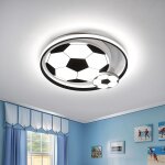 Plafonniers led pour enfants plafonnier football lampe de chambre 3000 - 6000k dimmable avec télécommande, ... Plafonniers led pour enfants plafonnier football lampe de chambre 3000 - 6000k dimmable avec télécommande, ...